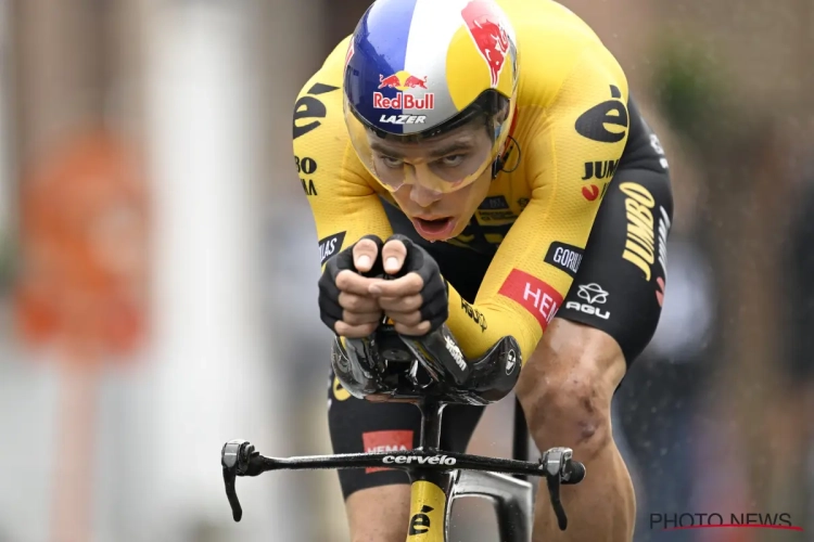 Snel een streep door dat grote titanenduel: Van Aert nieuwe Belgisch kampioen tijdrijden, geen podium voor Evenepoel