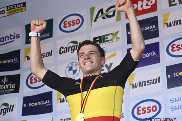 Evenepoel lanceert nu ook andere kampioenen: product van zijn academie pronkt met titel en Remco reageert