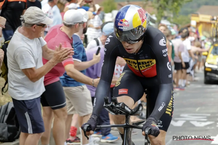 Eén moment doet echt bij iedereen wenkbrauwen fronsen: "Als je ziet hoe vlot Wout van Aert in beugel naar boven rijdt"