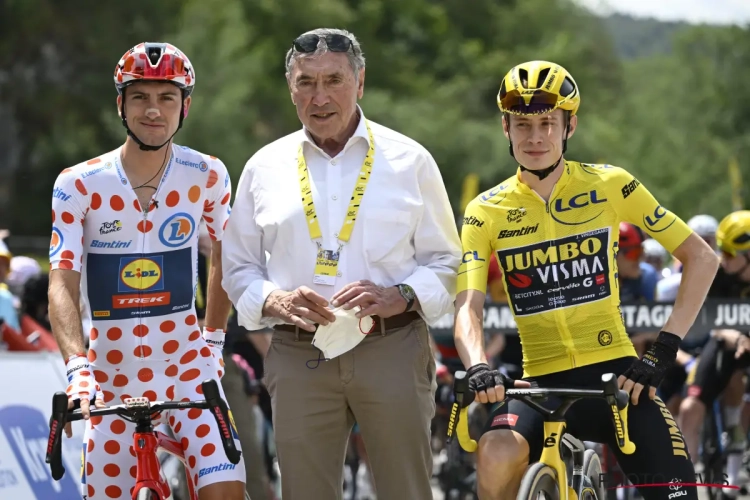 Eddy Merckx feliciteerde Van Aert en benoemt het grote verschil tussen Vingegaard en Pogacar 