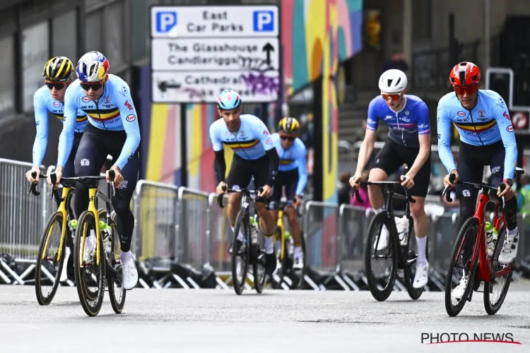 🎥 Belgen en Van der Poel verkennen steile helling op WK-parcours, de Nederlander maakt stevig indruk