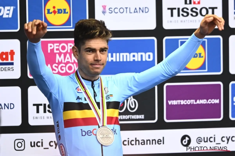 Steun voor Wout van Aert na alweer sterk WK: "Gaat sowieso nog wereldkampioen worden, dat kan niet anders"