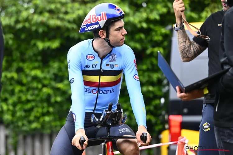 Performance manager Heijboer verklapt wat hij zegt tegen Wout van Aert tijdens WK tijdrijden