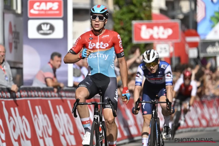 🎥 Arnaud De Lie rond het teamwerk van Lotto Dstny in de Tour of Leuven af