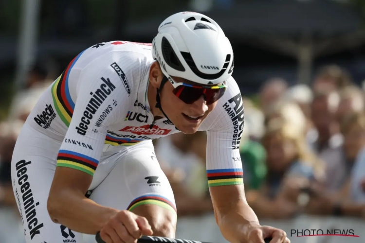 Van der Poel won nog niet in regenboogtrui en heeft daar dit over te zeggen