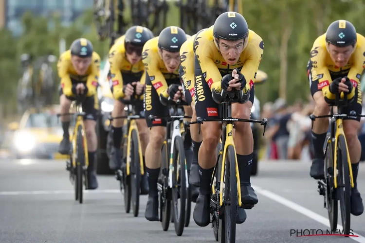 📷 Wout van Aert ziet ploegmaat na negen jaar Jumbo Visma verlaten