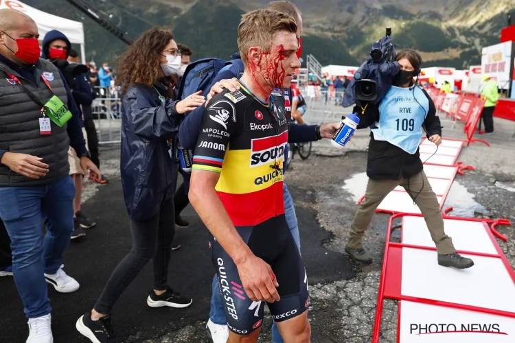 🎥 Remco Evenepoel klaagt opnieuw over veiligheid na val én geeft al meteen update over blessure