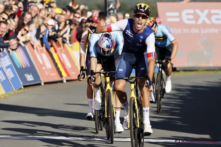 🎥 Opnieuw zilver! Van Aert komt net tekort om Laporte te remonteren, Jumbo-Visma bezet alweer het volledige podium