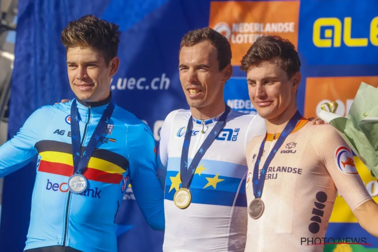 Wout van Aert dolt na het EK: "Moeten we in ons contract laten zetten"