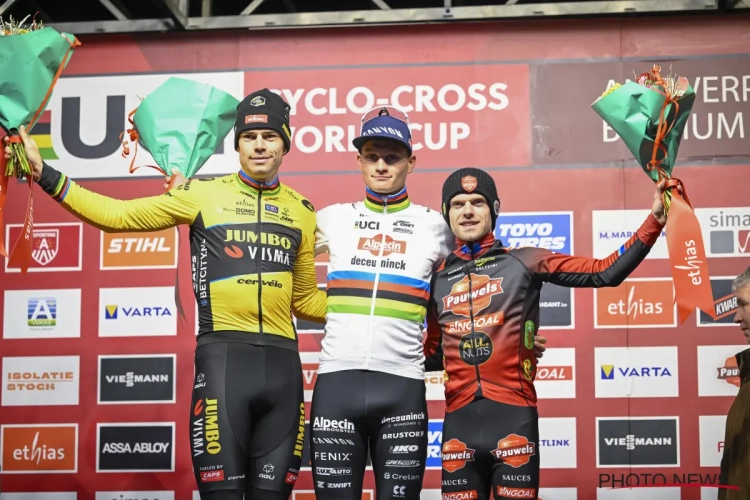 Wout van Aert Mathieu van der Poel Eli Iserbyt