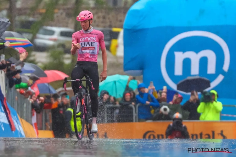 "Tadej Pogacar heeft niet op 100 procent moeten rijden in de Giro"