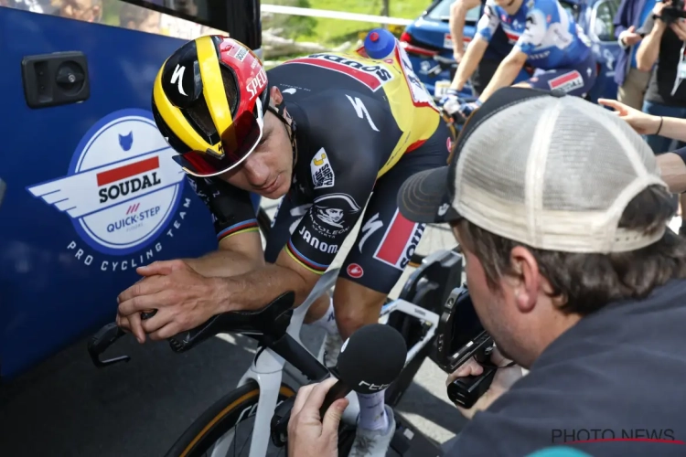 Remco Evenepoel pakt uit met een bedanking recht uit het hart