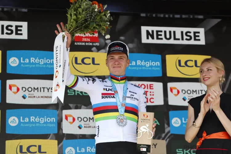 Dit heeft Remco Evenepoel allemaal te zeggen na tijdsverlies in Dauphiné