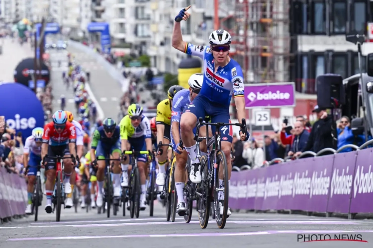 Tim Merlier (Soudal Quick-Step) pakt uit met een opvallende aankondiging na overwinning in Baloise Belgium Tour