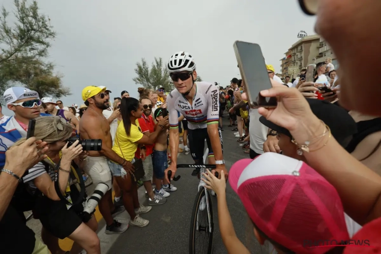 📷 Opvallend beeld van Mathieu van der Poel: "Dan weet je waar hij mee bezig is"