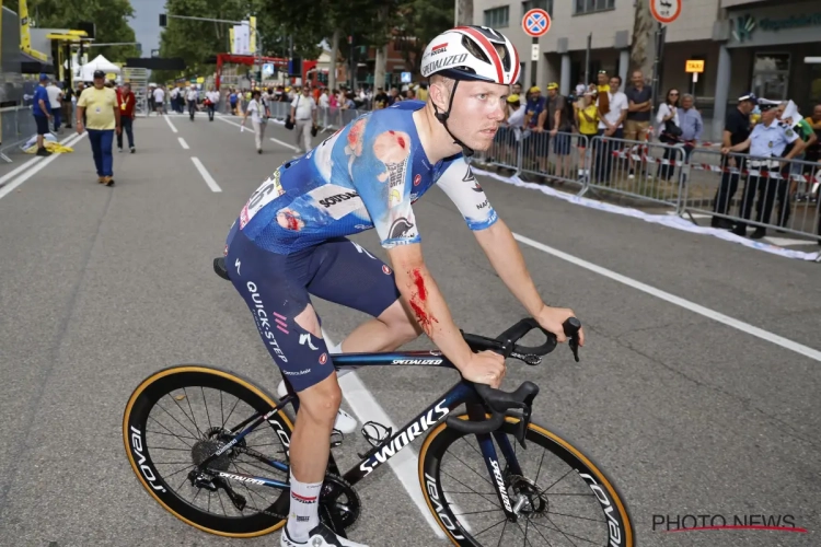 Soudal Quick-Step en Remco Evenepoel slikken stevige domper na valpartij