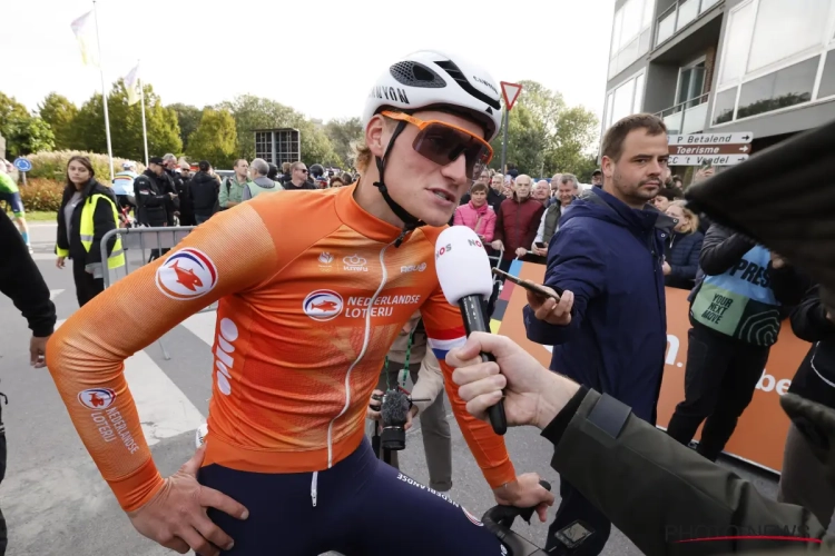 Kijken of het waarheid wordt op WK gravel: Wat als Mathieu van der Poel lek rijdt?