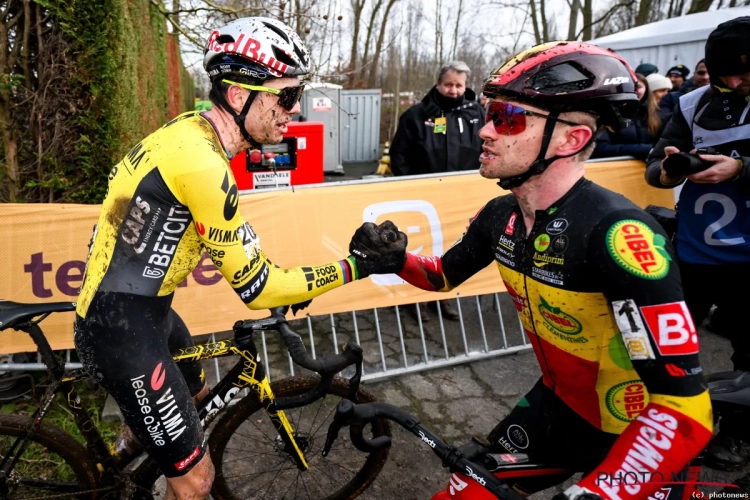 Wout van Aert krijgt lovende woorden van Eli Iserbyt én blikt terug op moeilijke revalidatie