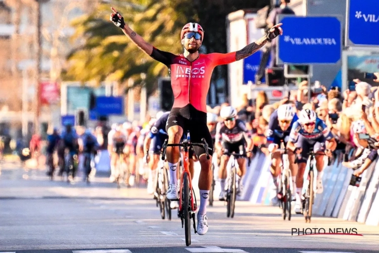 Uitslag eerste rit in Algarve geschrapt: zo reageert winnaar Filippo Ganna