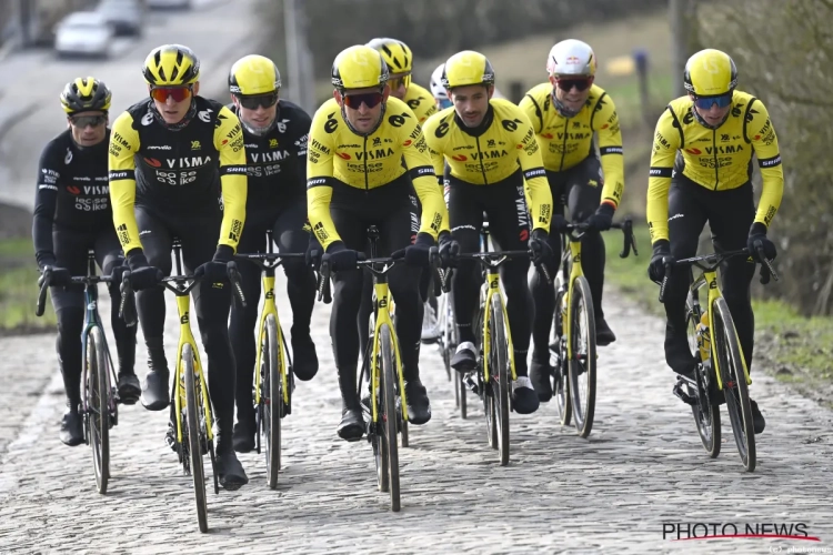 Draagt Van Aert zijn speciale helm en wat met de tactiek? Ploegleider van Visma: "Zo werkt het niet"