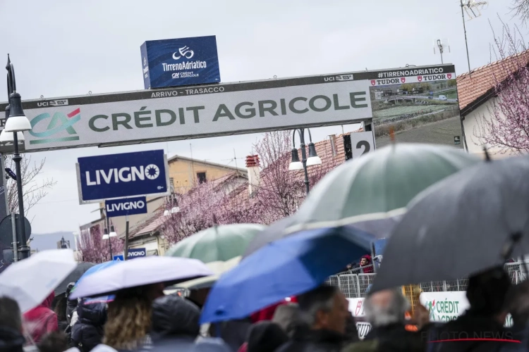 Topper heeft geen probleem met het slechte weer in Tirreno-Adriatico