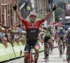 Winnaar van de slotrit Jasper Stuyven reageert na knappe zege op de Muur