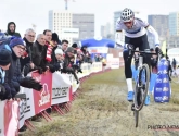 ? Oeps? Mathieu van der Poel rijdt de oude fiets van ... Liboton stuk: "Roland zal het even zonder fiets moeten stellen"