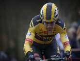 Wout van Aert kan terugblikken op geslaagde terugkeer op de weg: "Ik probeerde nog om weer vooraan te geraken"