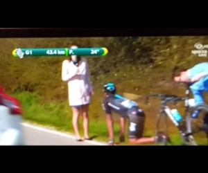 'Huwelijksaanzoek' tijdens de koers bij Team Sky: "Ze heeft ja gezegd!"