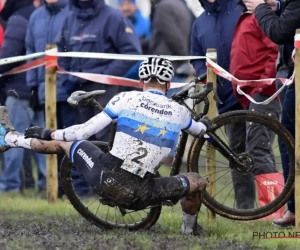 Van pech geen sprake bij Mathieu van der Poel: "Het lag aan mezelf" en "Er was vandaag iemand die heel snel reed"