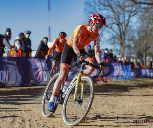 Vos wint duel van Brand en mag al voor achtste keer juichen op WK veldrijden, wel geen volledig oranje podium