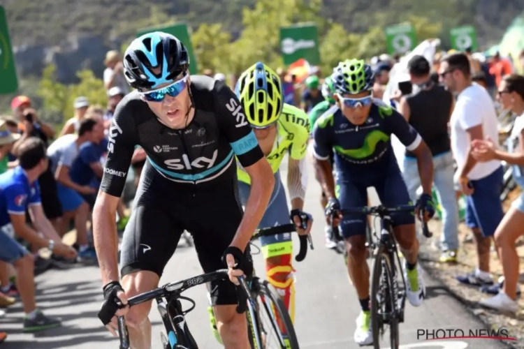 FOTO: Niet te geloven! Chris Froome mét opzet aangereden tijdens trainingsritje