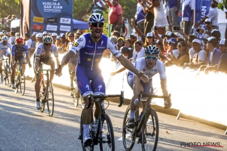 Ook op zijn 36e kan hij het nog: Tom Boonen wint de tweede rit in de Ronde van San Juan