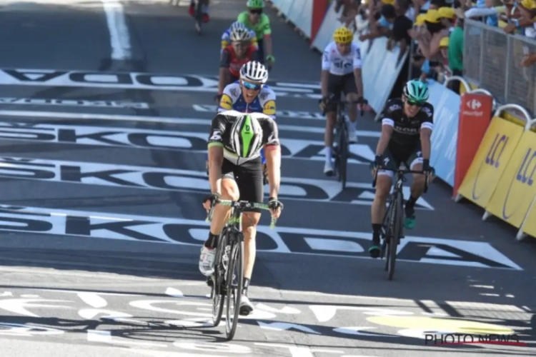 Uniek! Bekijk de sprint van Naesen én Van Avermaet vanuit standpunt Gilbert