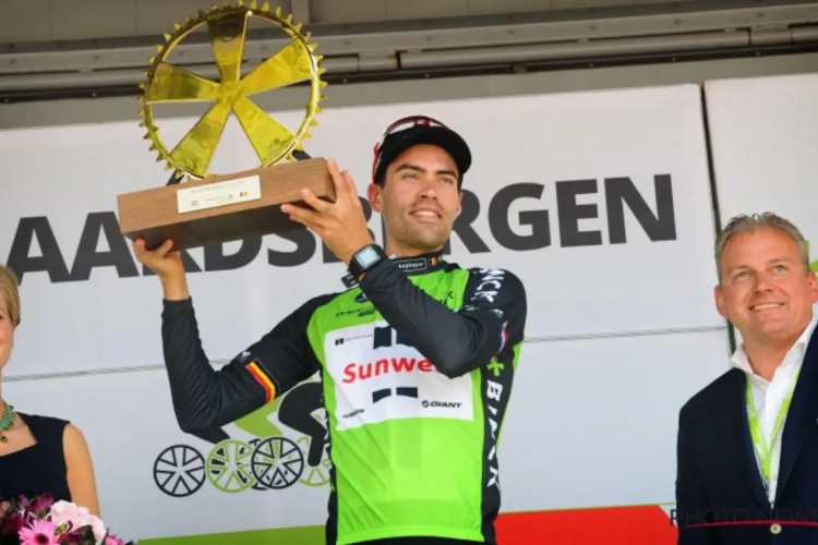 Tom 'the shadow' Dumoulin triomfeerde in de BinckBank Tour: "Ik moest enkel reageren als het moest"