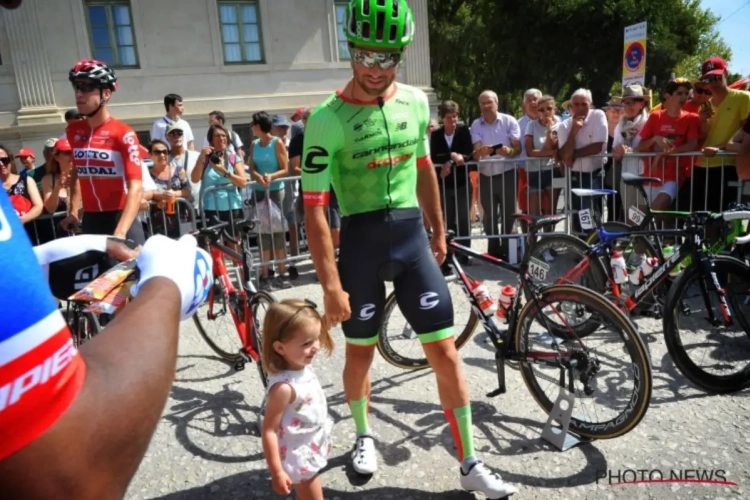 Cannondale-Belg Tom Van Asbroeck reageert na verlossende mailtje van teammanager Jonathan Vaughters