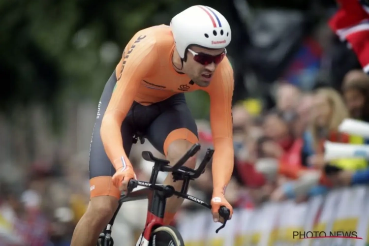 Nederland heeft eerste wereldkampioen tijdrijden bij de mannen beet na fantastische prestatie van Tom Dumoulin