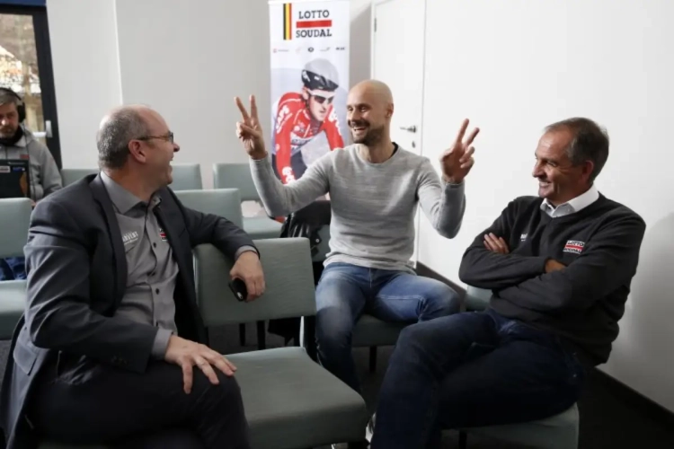 Wat deed Tom Boonen een dag na overstap naar Lotto-Soudal in het hotel van Quick-Step Floors? 