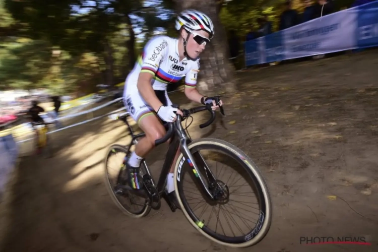 Geen podium voor wereldkampioene Sanne Cant: "Heel de tijd het gevoel dat ik achter de feiten aan moest rijden"