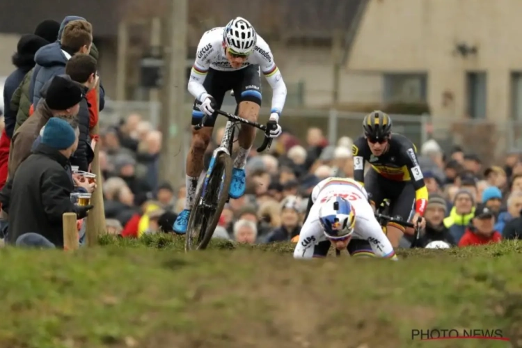 Van der Poel rondt de kaap van de 25 in eerste cross van Aerts als Belgisch kampioen