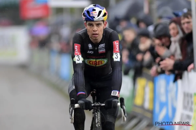 📷 Mooi! Wout Van Aert heeft een eerste veldrittraining achter de rug 