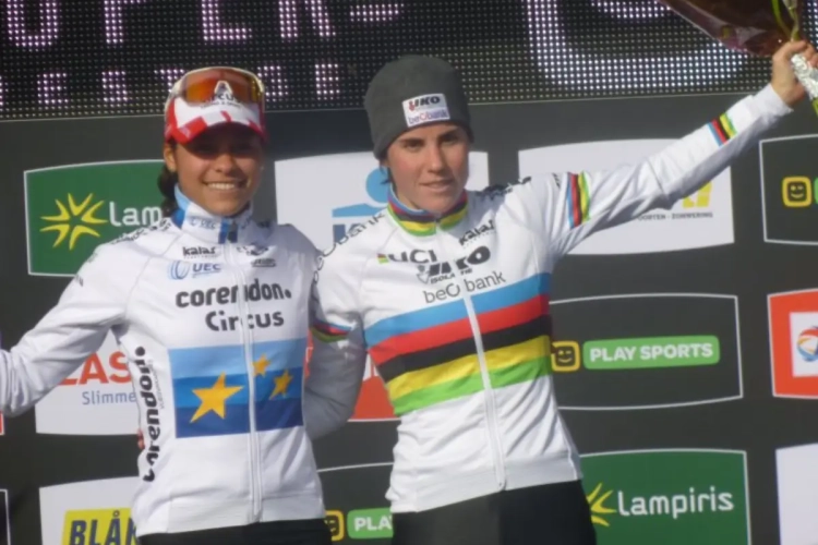 Sanne Cant en haar collega's hebben beloning voor sterke Superprestige al te pakken