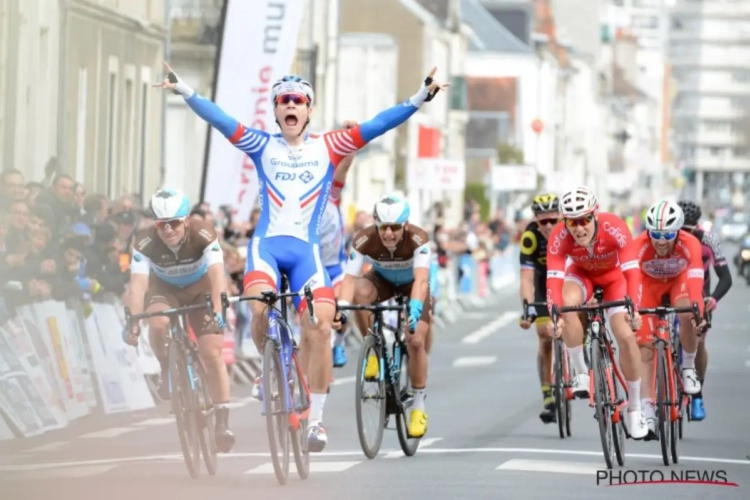 Marc Sarreau is de snelste na enerverende Parijs-Bourges, Van Asbroeck en Capiot op het podium 