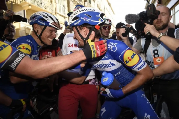 Philippe Gilbert over maatje Alaphilippe: "Sinds zijn eerste jaar bij de profs was ik meteen fan" & "Hij doet het zoals ik het vroeger deed"