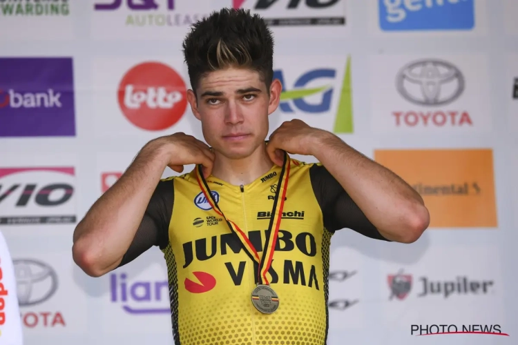 Van Aert kon door één zaak niet echt meesprinten voor goud: "Het is mijn eigen schuld"