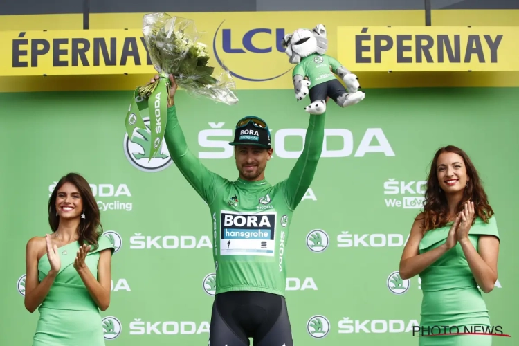 Vertrouwd zicht in de Tour: Peter Sagan blij dat zijn inspanningen beloond worden