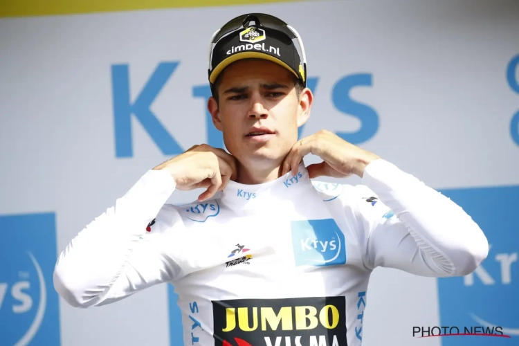 Wout van Aert moet het stellen met één speciale trui: "Ik was er heel dicht bij"