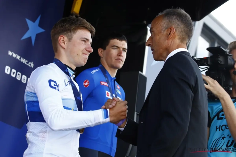 Remco Evenepoel gaat op bezoek bij koning Filip