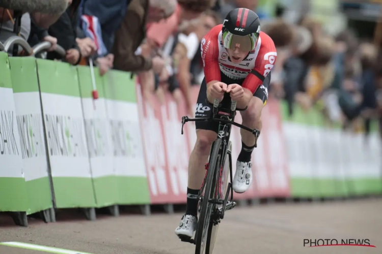 Lotto-renner Stan Dewulf beleeft hachelijk moment in BinckBank Tour