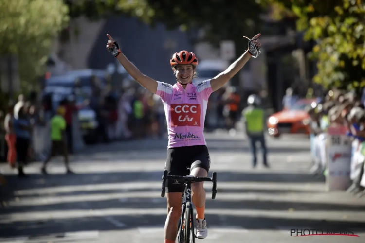 Marianne Vos maakt kwintet vol en kroont zich tot eindwinnares Tour de l'Ardèche